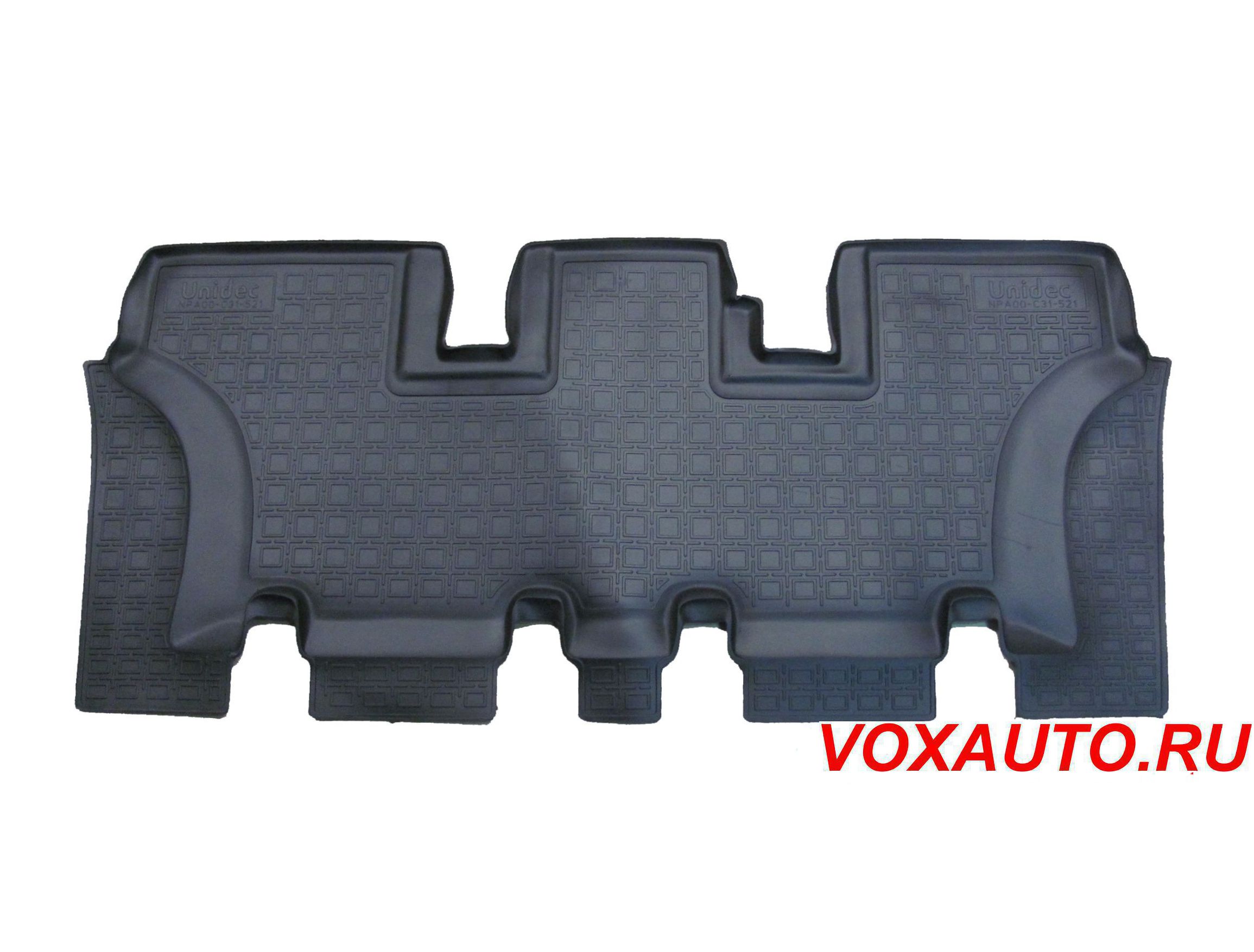 Коврики салона NPL HYUNDAI Santa Fe 3 ряд 2013г-